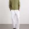 Logo-Appliquéd Knitted Cotton Zip-Up Cardigan - OU