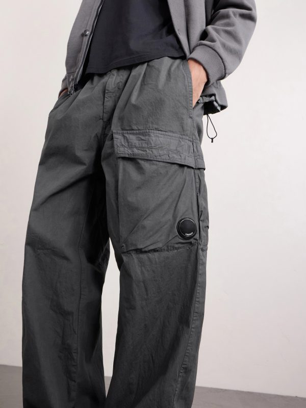 Straight-Leg Logo-Appliquéd Cotton Reps Cargo Trousers - CU Straight-Leg Logo-Appliquéd Cotton Reps Cargo Trousers - CU