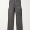 Straight-Leg Logo-Appliquéd Cotton Reps Cargo Trousers Straight-Leg Logo-Appliquéd Cotton Reps Cargo Trousers