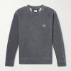Logo-Embroidered Cotton-Jersey Sweatshirt