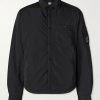 Chrome-R Logo-Appliquéd Padded Shell Overshirt Chrome-R Logo-Appliquéd Padded Shell Overshirt