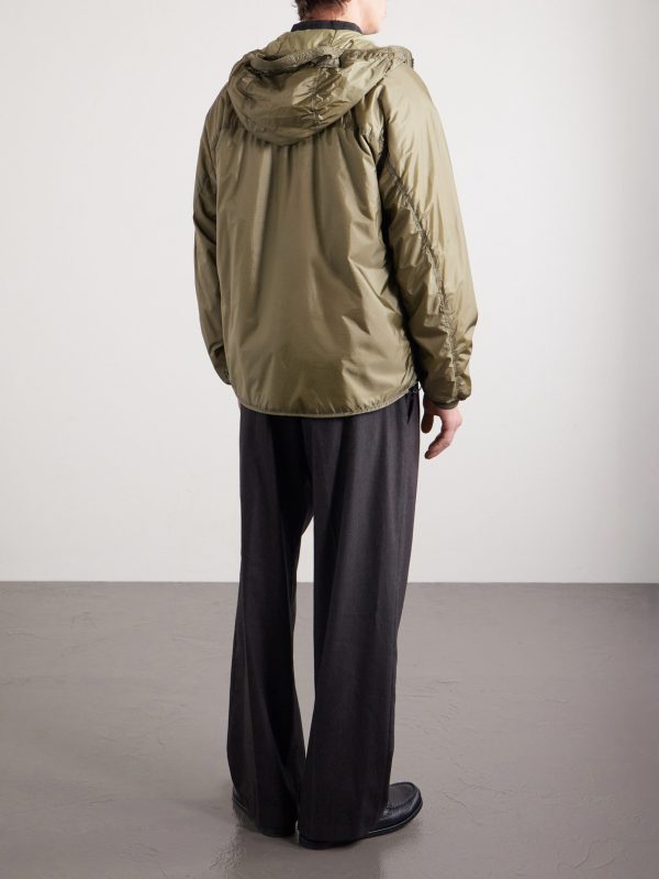Padded Nada Ripstop Hooded Jacket - BK