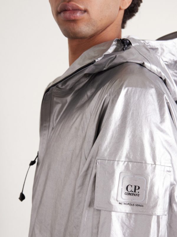 Metropolis Metallic Shell Hooded Jacket - CU