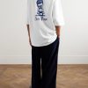 Printed Cotton-Jersey T-Shirt - OU Printed Cotton-Jersey T-Shirt - OU