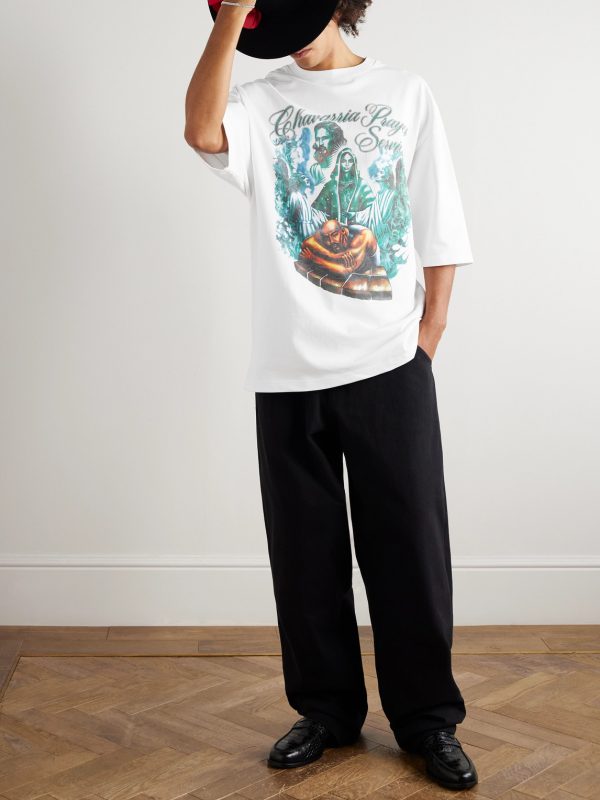 Prayer Services Northsider Printed Cotton-Jersey T-Shirt - OU