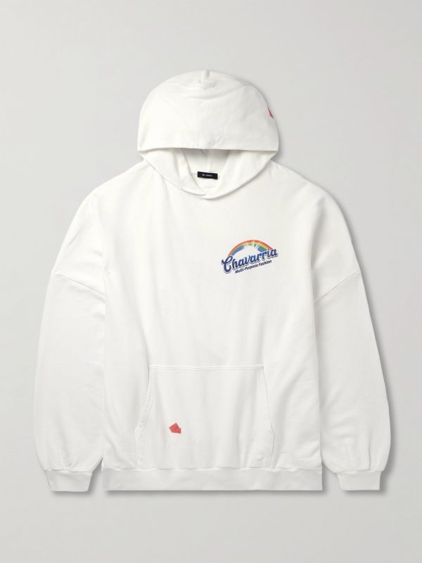 Fabuloso Hooligan Oversized Logo-Print Cotton-Jersey Hoodie