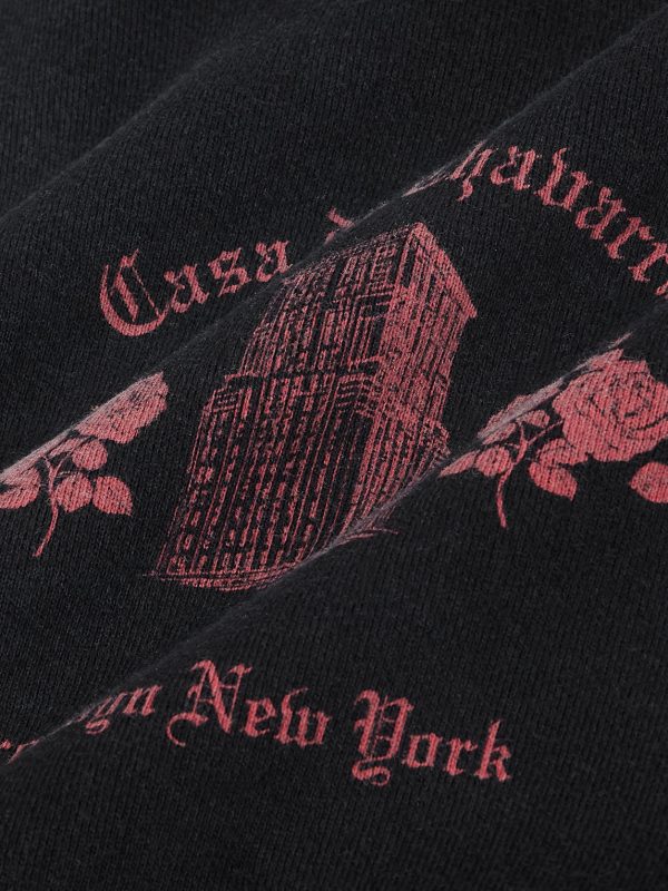 Casa de Chavarria Printed Cotton-Jersey Hoodie - CU Casa de Chavarria Printed Cotton-Jersey Hoodie - CU