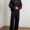 Casa de Chavarria Printed Cotton-Jersey Hoodie - OU Casa de Chavarria Printed Cotton-Jersey Hoodie - OU