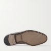 Modena Leather-Trimmed Suede Loafers - E1 Modena Leather-Trimmed Suede Loafers - E1