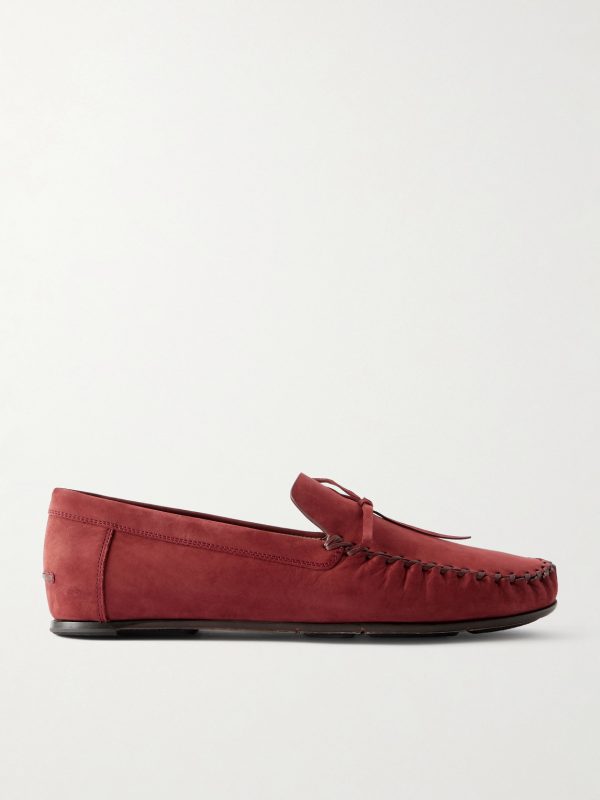 Gargano Tasselled Nubuck Driving Shoes