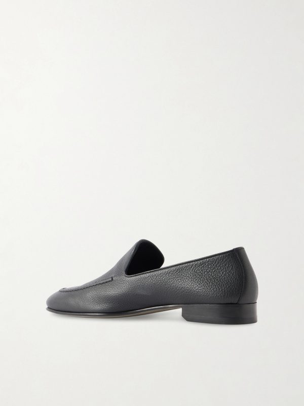 Truro Full-Grain Leather Loafers - BK Truro Full-Grain Leather Loafers - BK