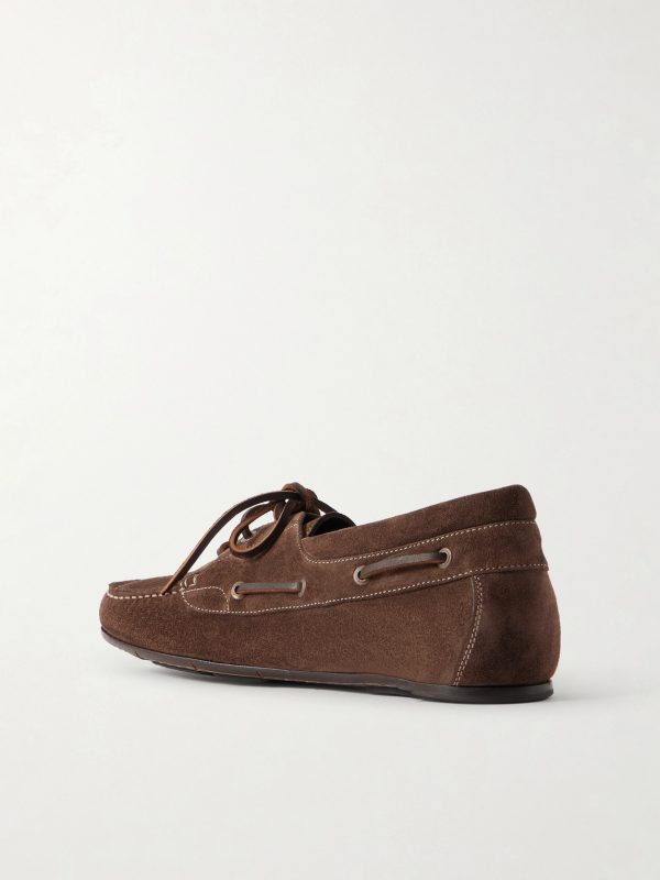 Marino Suede Boat Shoes - BK Marino Suede Boat Shoes - BK