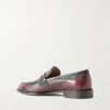 Perry Lizard-Effect Leather Loafers - BK