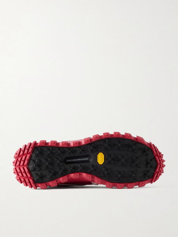 + Moncler Trailgrip Megalace® Leather and Rubber Sneakers - E1 + Moncler Trailgrip Megalace® Leather and Rubber Sneakers - E1