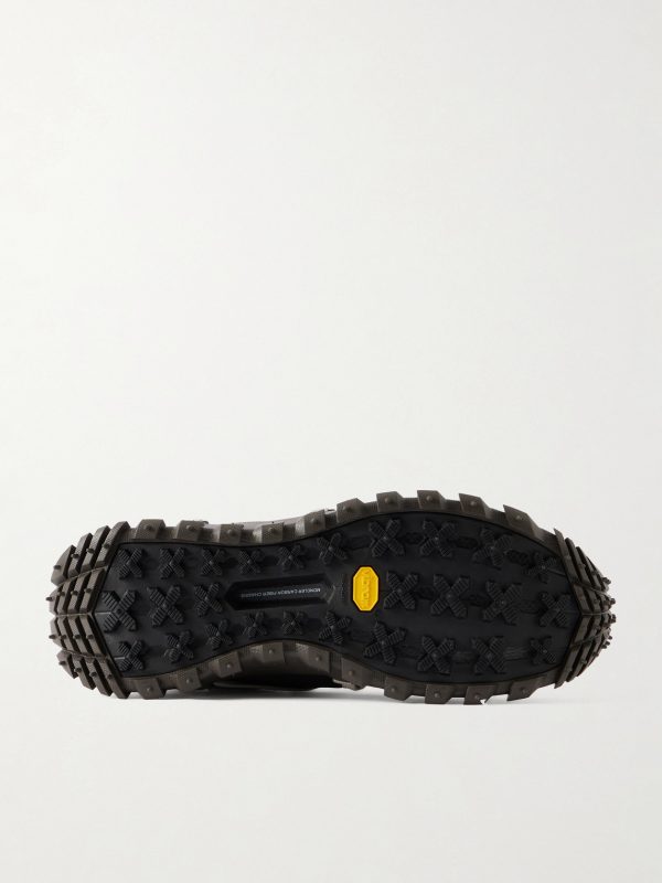 + Moncler Trailgrip Megalace® Leather and Rubber Sneakers - E1 + Moncler Trailgrip Megalace® Leather and Rubber Sneakers - E1