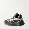 + Moncler Trailgrip Megalace® Leather and Rubber Sneakers - BK + Moncler Trailgrip Megalace® Leather and Rubber Sneakers - BK