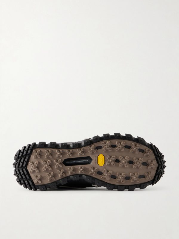 + Moncler Trailgrip Megalace® Leather and Rubber Sneakers - E1 + Moncler Trailgrip Megalace® Leather and Rubber Sneakers - E1