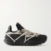 + Moncler Trailgrip Megalace® Leather and Rubber Sneakers + Moncler Trailgrip Megalace® Leather and Rubber Sneakers