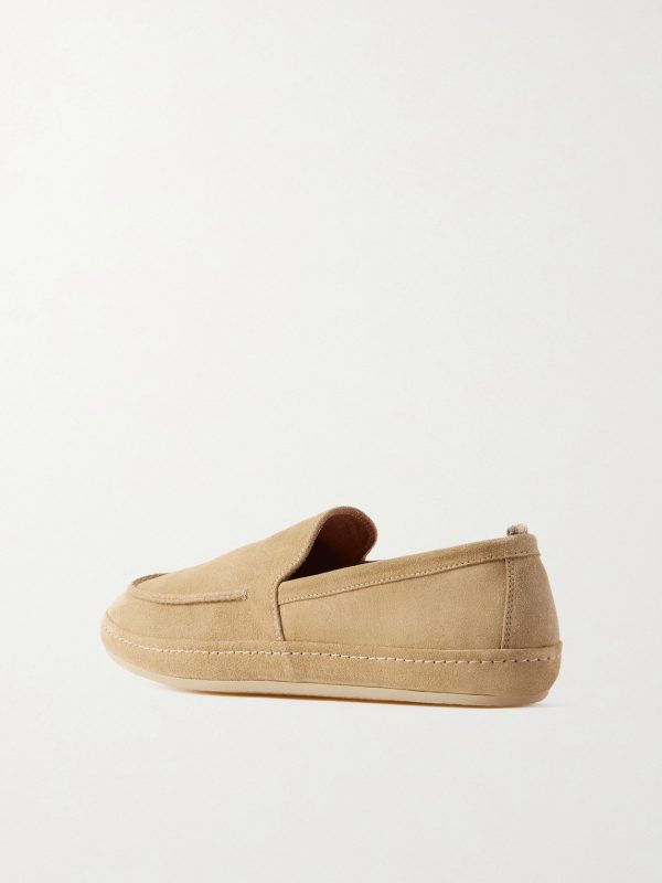 Line 001 Suede Loafers - BK Line 001 Suede Loafers - BK