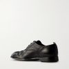 Sound 002 Leather Derby Shoes - BK