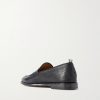 Opera 001 Deerskin Penny Loafers - BK