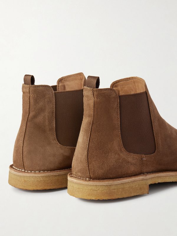 History 004 Suede Chelsea Boots - CU