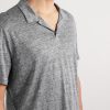 Shaun Linen-Jersey Polo Shirt - CU Shaun Linen-Jersey Polo Shirt - CU