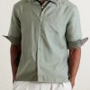 Vacation Convertible-Collar TENCEL™Lyocell Shirt - FR Vacation Convertible-Collar TENCEL™Lyocell Shirt - FR