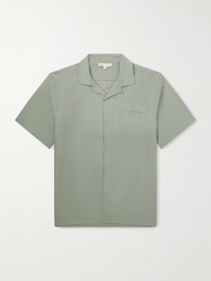 Vacation Convertible-Collar TENCEL™Lyocell Shirt