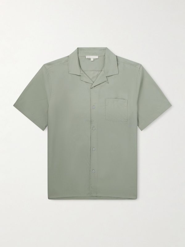 Vacation Convertible-Collar TENCEL™Lyocell Shirt Vacation Convertible-Collar TENCEL™Lyocell Shirt