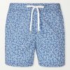 Charles Straight-Leg Mid-Length Printed Swim Shorts Charles Straight-Leg Mid-Length Printed Swim Shorts