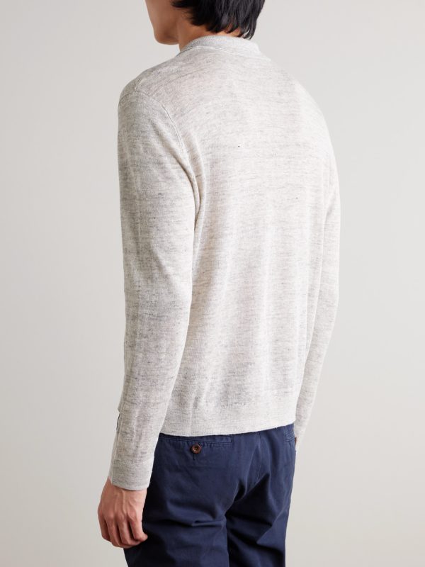 Linen Cardigan - BK Linen Cardigan - BK