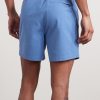 Land To Water Straight-Leg Mid-Length Swim Shorts - BK