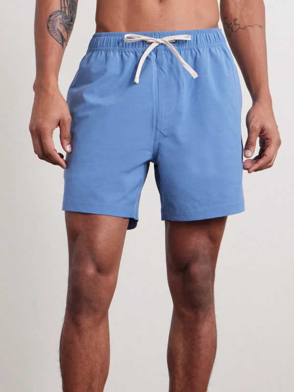 Land To Water Straight-Leg Mid-Length Swim Shorts - FR