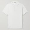 Textured-Cotton Polo Shirt