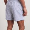 Charles Straight-Fit Mid-Length Striped Seersucker Swim Shorts - BK Charles Straight-Fit Mid-Length Striped Seersucker Swim Shorts - BK