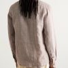 Checked Linen Shirt - BK