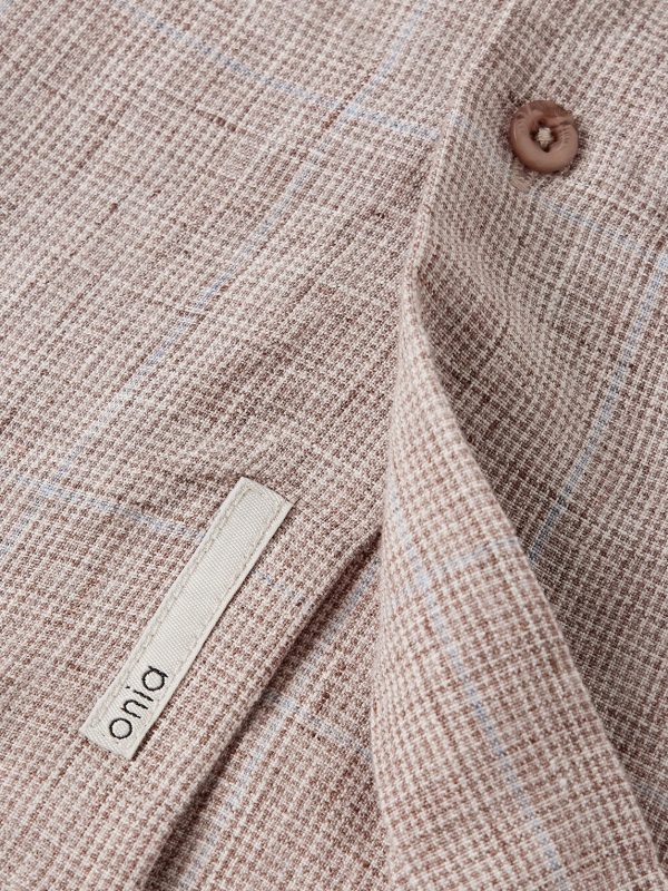 Checked Linen Shirt - CU