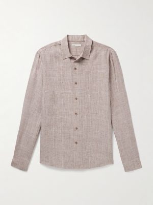 Checked Linen Shirt Checked Linen Shirt