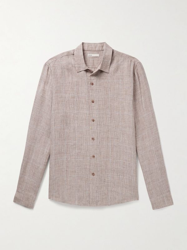 Checked Linen Shirt