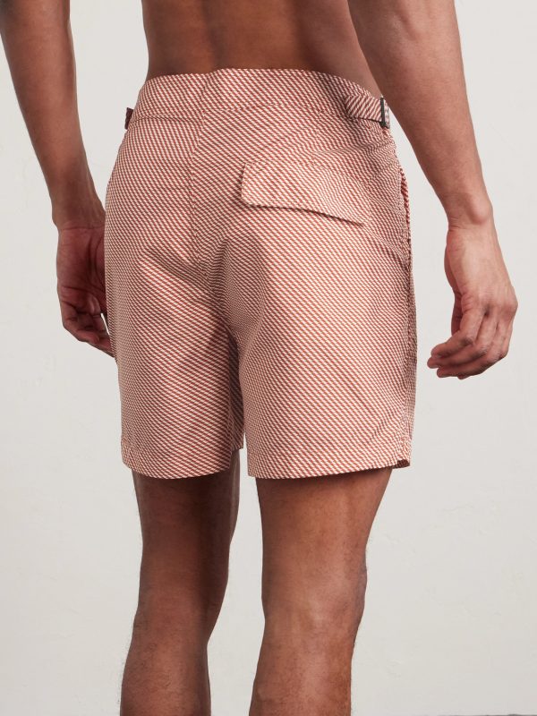 Calder Straight-Leg Mid-Length Printed Shorts - BK Calder Straight-Leg Mid-Length Printed Shorts - BK