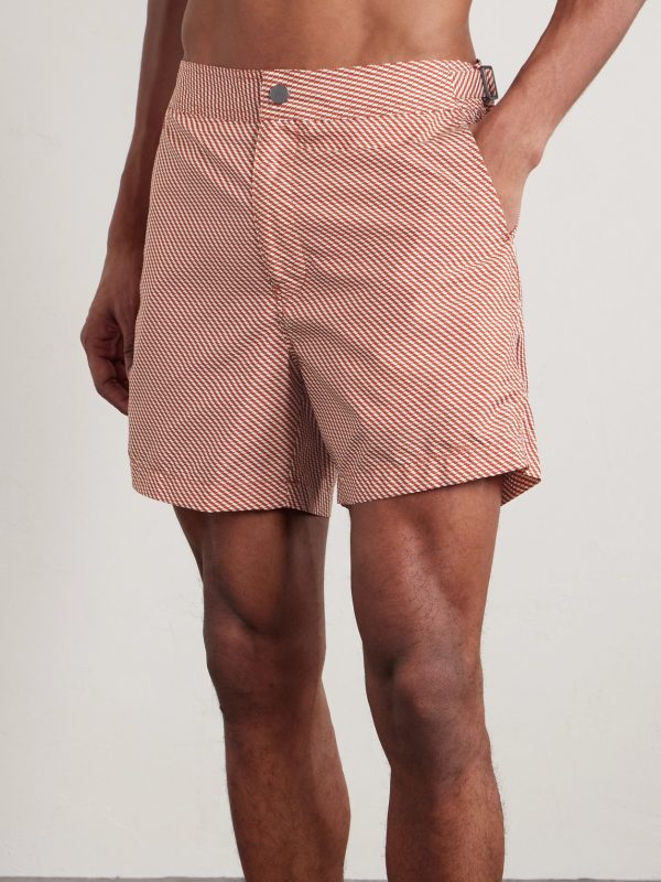 Calder Straight-Leg Mid-Length Printed Shorts - FR Calder Straight-Leg Mid-Length Printed Shorts - FR