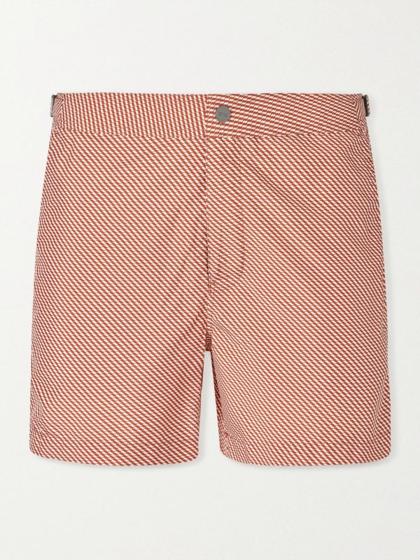 Calder Straight-Leg Mid-Length Printed Shorts Calder Straight-Leg Mid-Length Printed Shorts