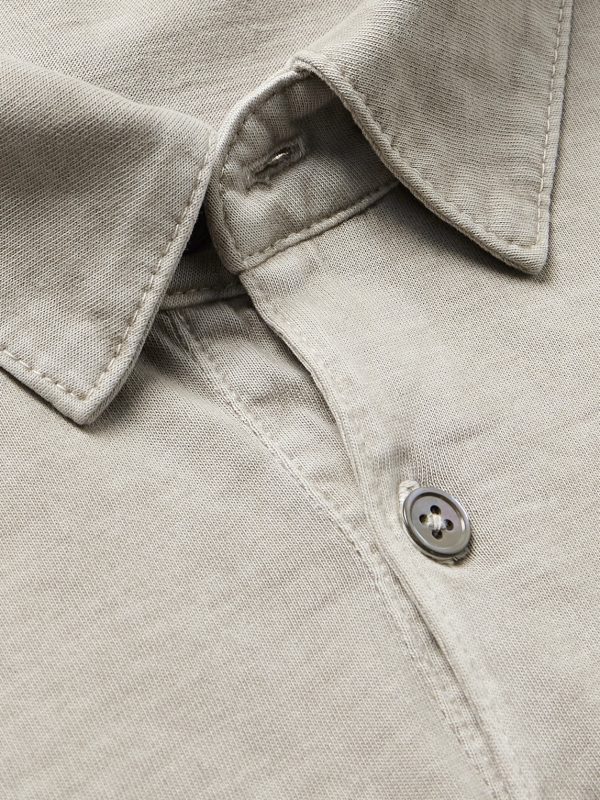 Supima Cotton-Jersey Polo Shirt - CU Supima Cotton-Jersey Polo Shirt - CU