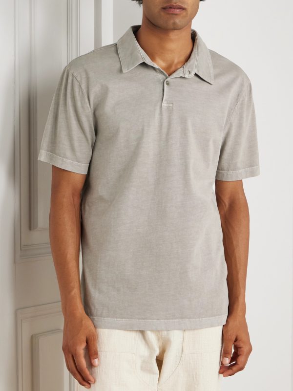 Supima Cotton-Jersey Polo Shirt - FR Supima Cotton-Jersey Polo Shirt - FR
