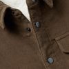 Fleece-Lined Cotton-Blend Corduroy Shirt Jacket - CU