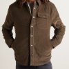 Fleece-Lined Cotton-Blend Corduroy Shirt Jacket - FR