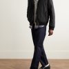 Padded Recycled-Twill Bomber Jacket - OU Padded Recycled-Twill Bomber Jacket - OU