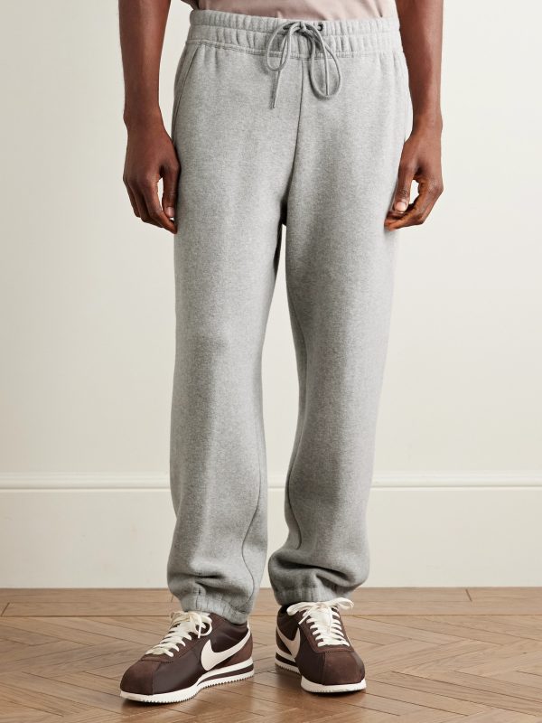 Cozy Tapered Cotton-Blend Jersey Sweatpants - FR Cozy Tapered Cotton-Blend Jersey Sweatpants - FR