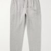 Cozy Tapered Cotton-Blend Jersey Sweatpants Cozy Tapered Cotton-Blend Jersey Sweatpants